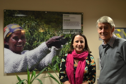 visit to London office of Farm Africa