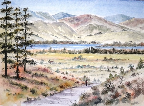 walk down to Derwentwater